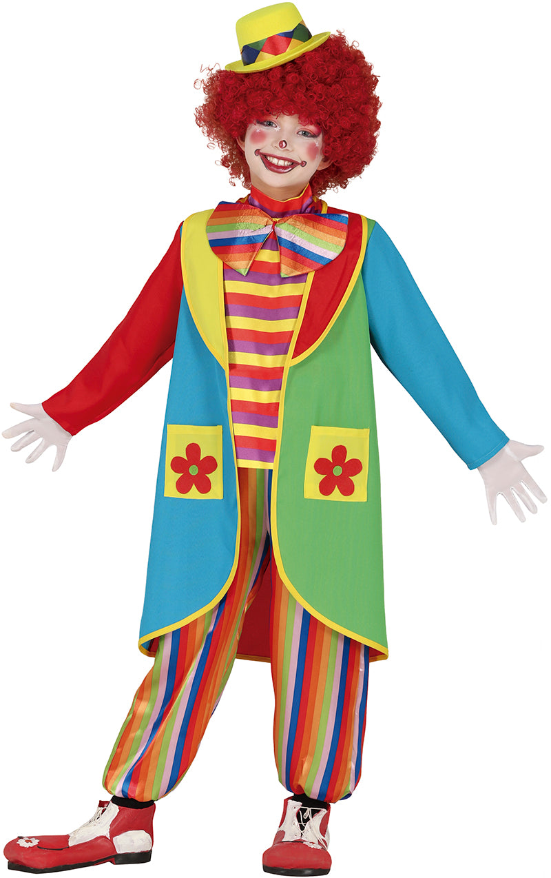 Flowy klovnen kostume