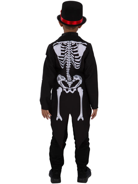 Senor skeletkostume til de dødes dag
