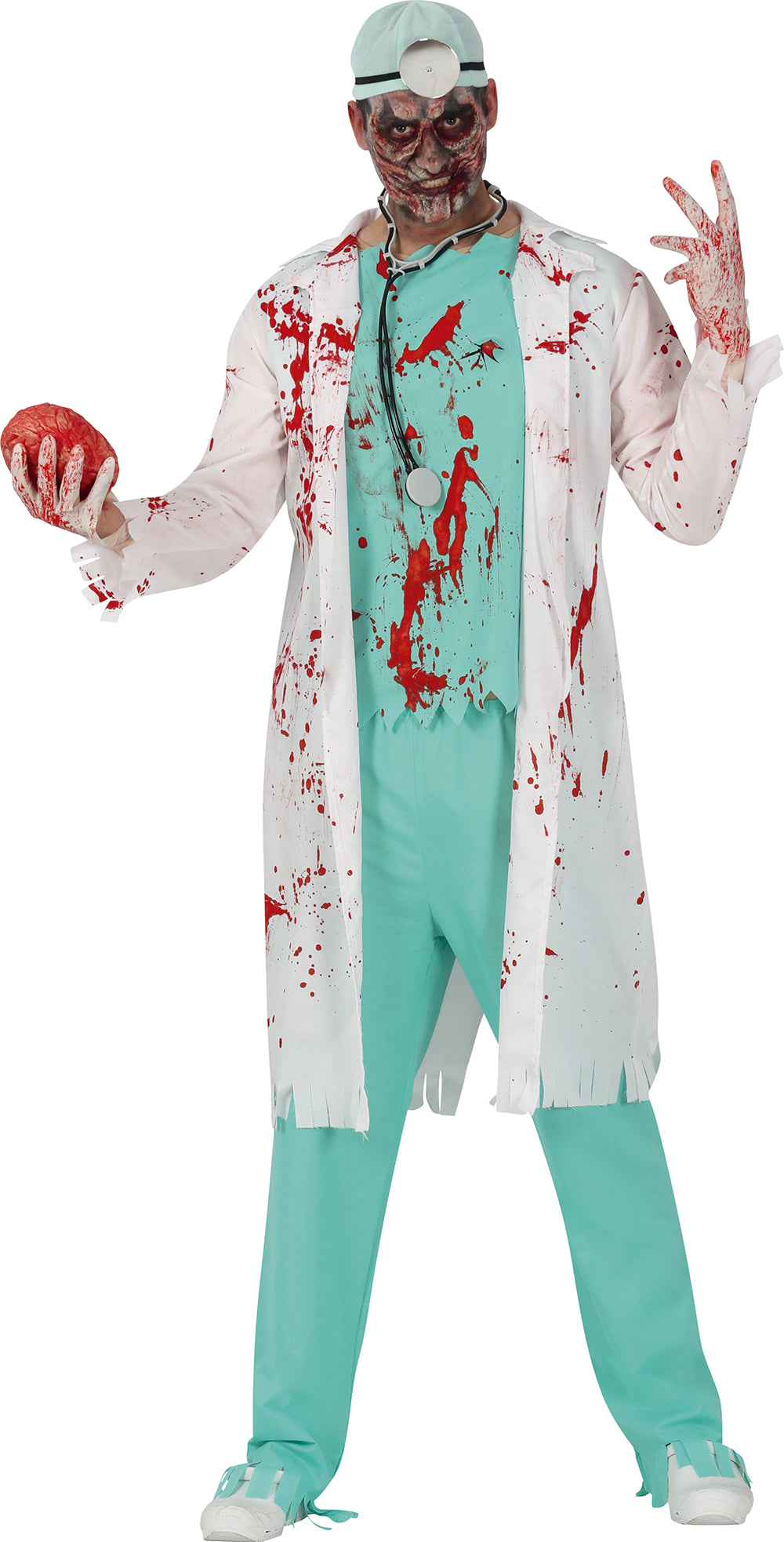 Doktor zombie kostume
