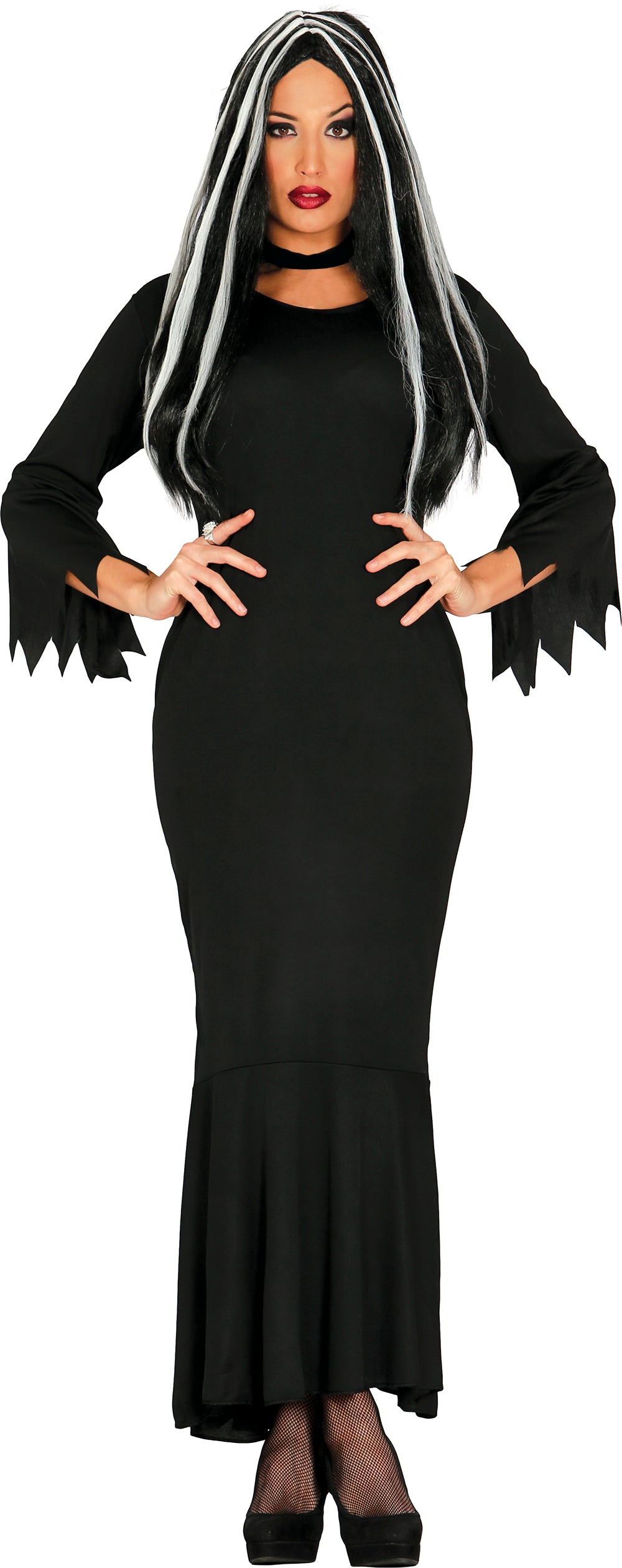 Mørk kvinde kostume