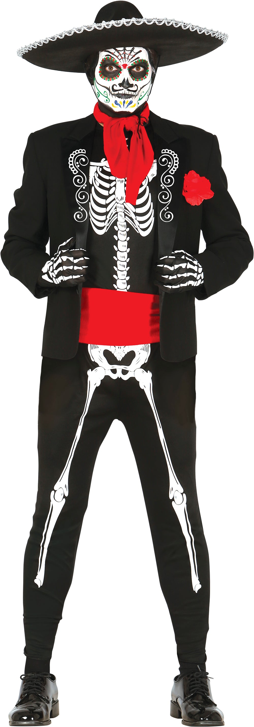 Mexicansk skeletkostume