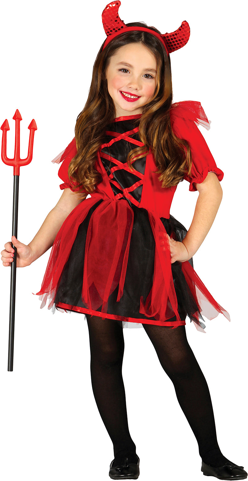 Sød djævel børnekostume