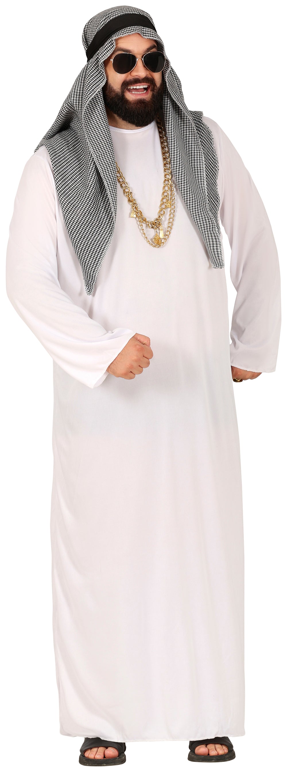 Arabisk sheikh-kostume
