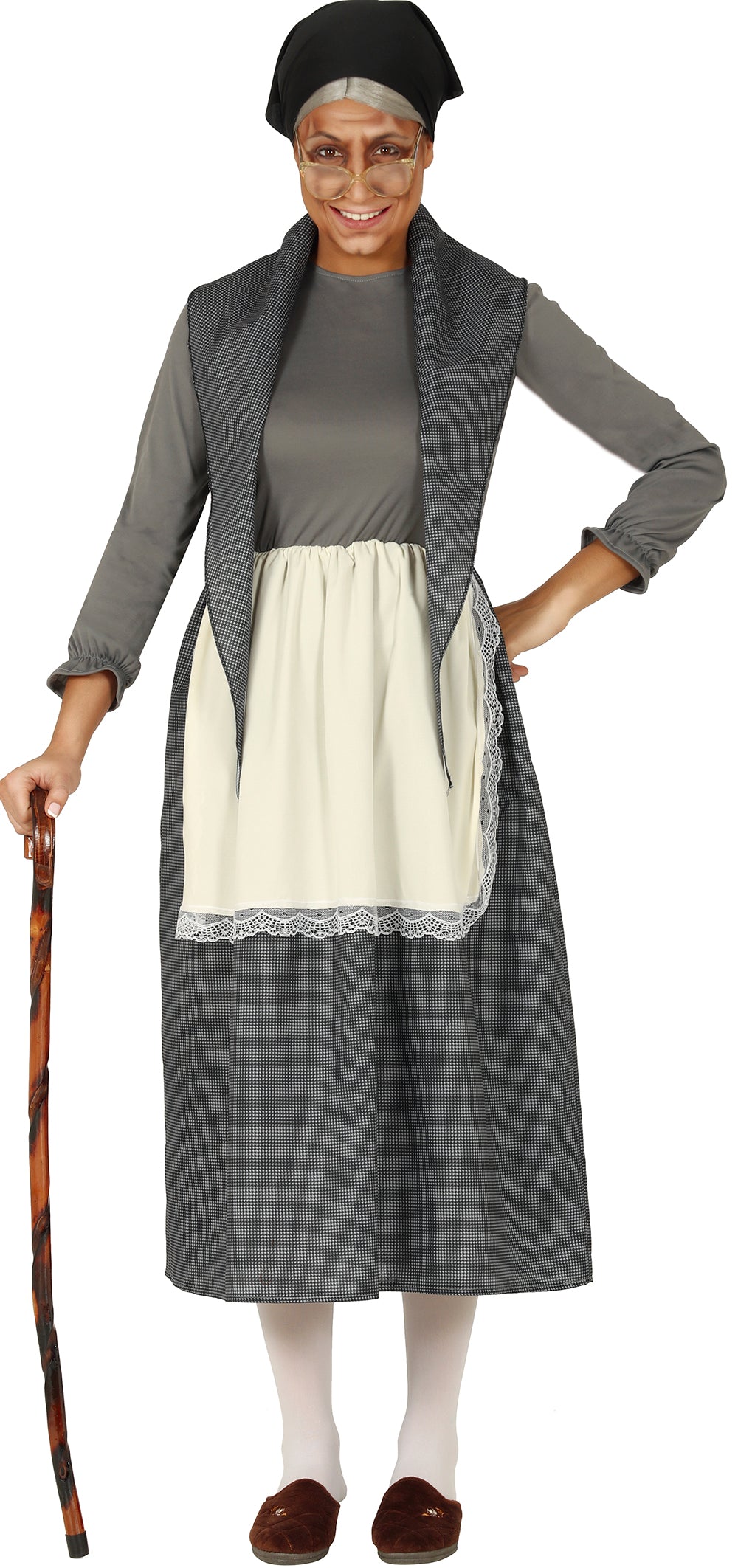 Bedstemor kostume til voksne