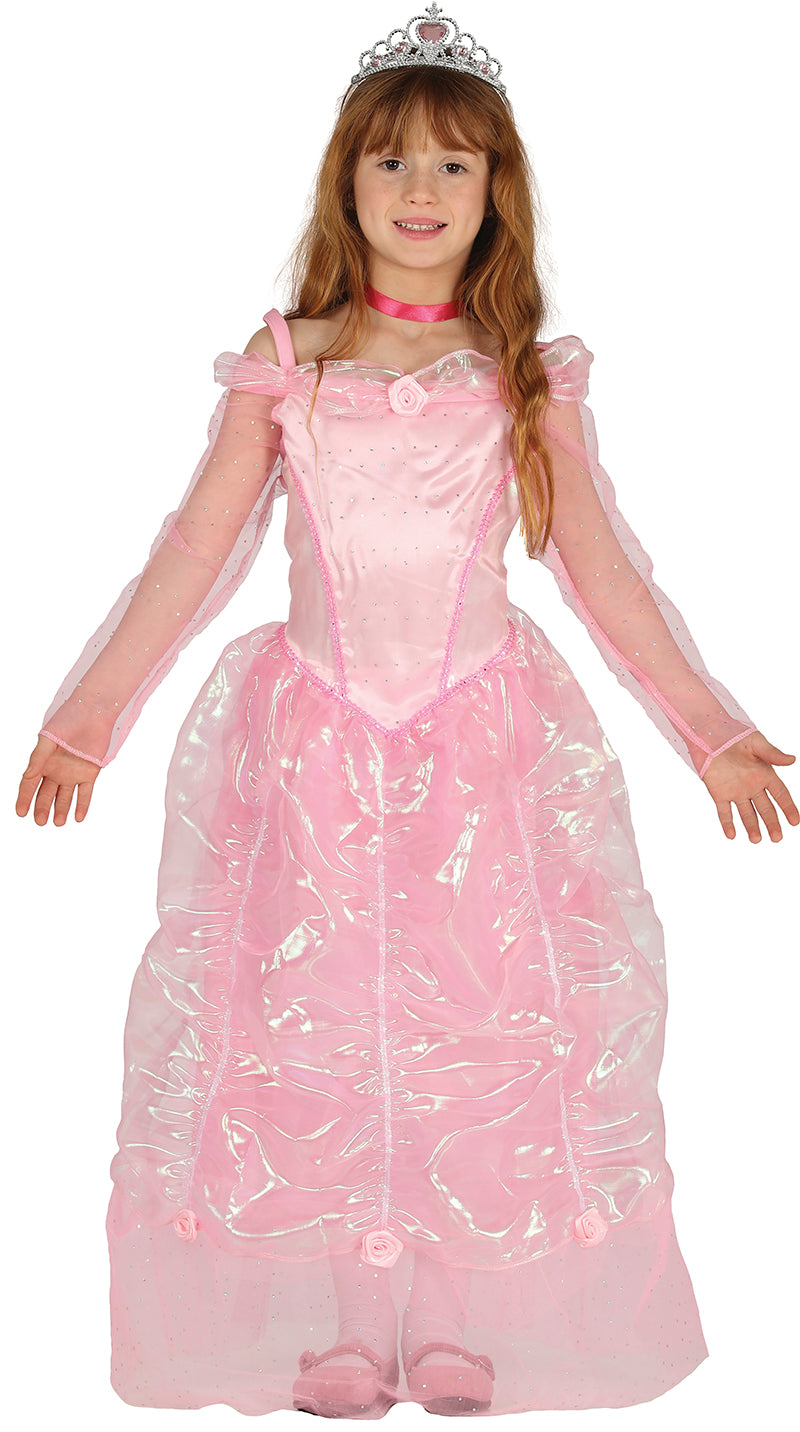Pink prinsessekostume