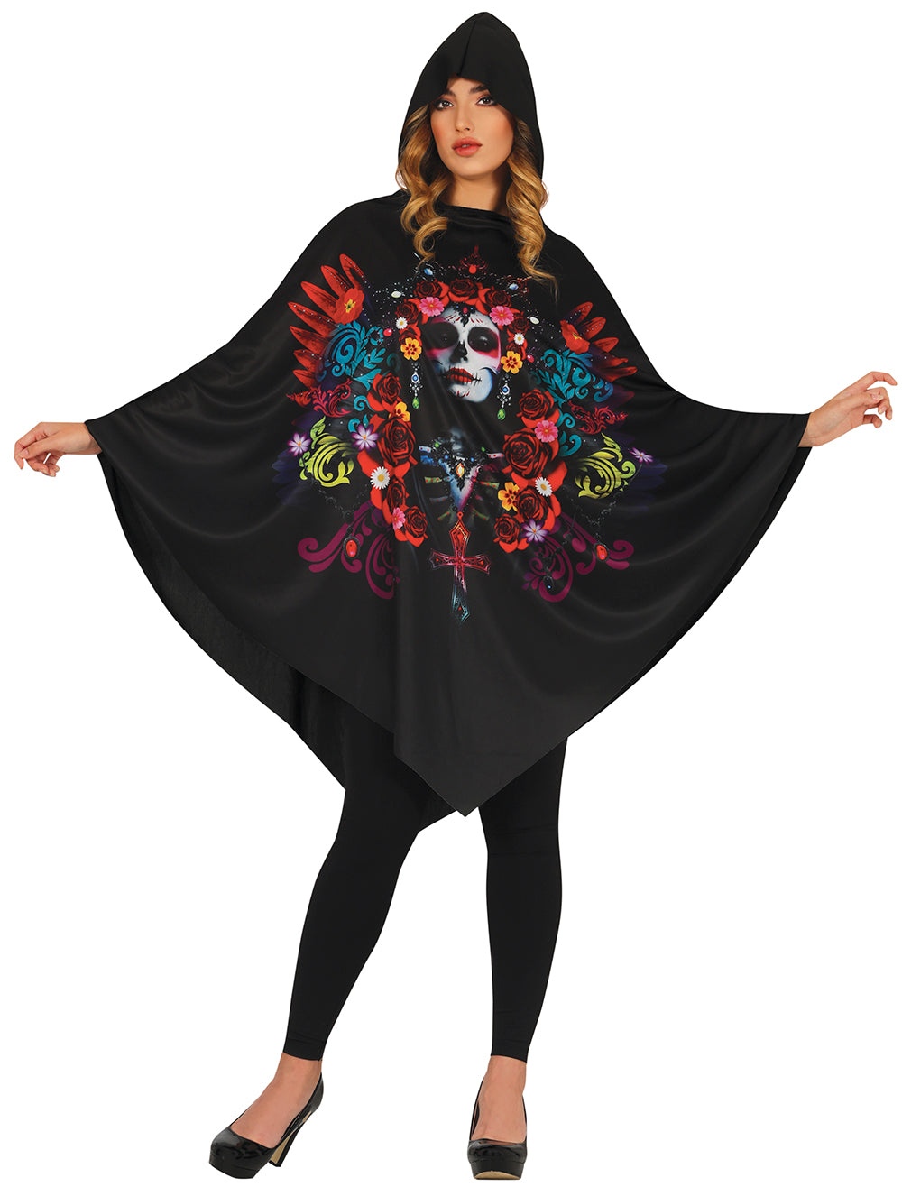 Catrina poncho kostume