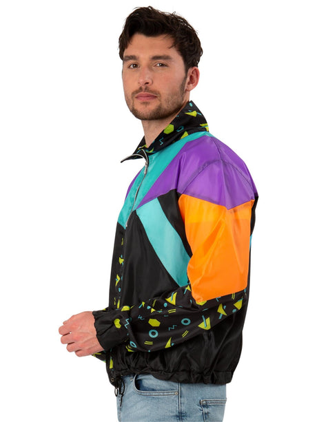 Unisex 80'er vindjakke