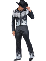 Sort Glamourøs Cowboy Kostume