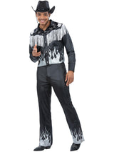 Sort Glamourøs Cowboy Kostume