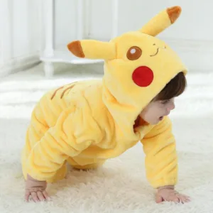 Pikachu Kostume til Børn