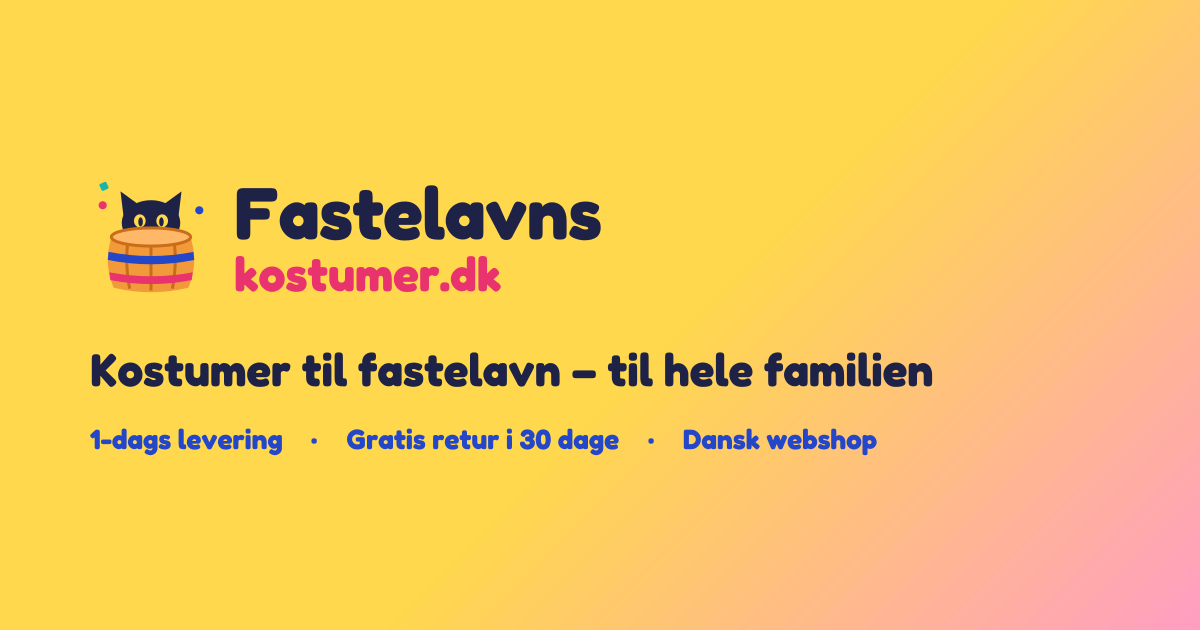Om os · Fastelavnskostumer.dk